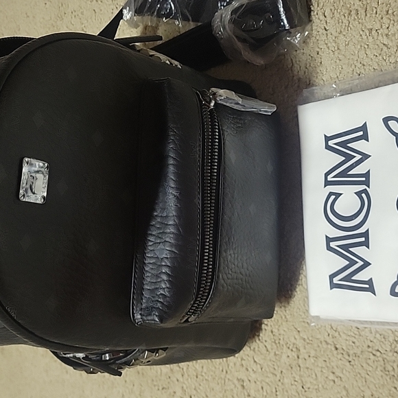 Mcm backpack small ,black NEW!! - Picture 7 of 7